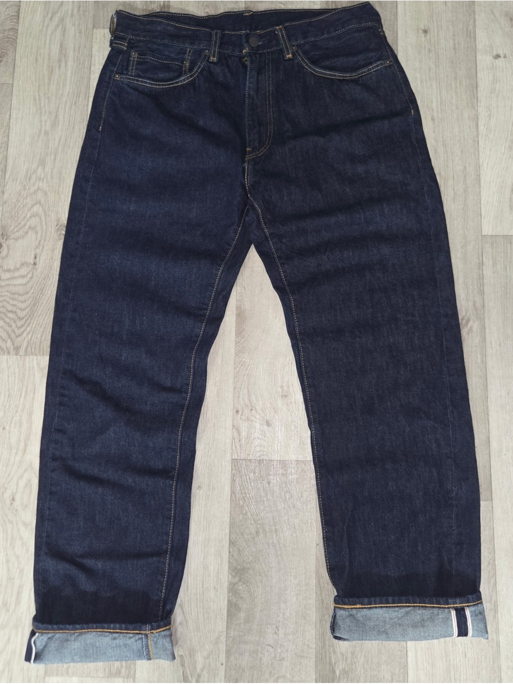 Levi’s Big E Selvedge Denim Jeans Men Size 34x31